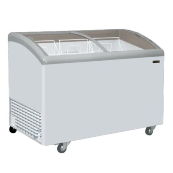 Elanpro EKG 310 DL Curve Glass Top 2 door Deep freezer in Goa