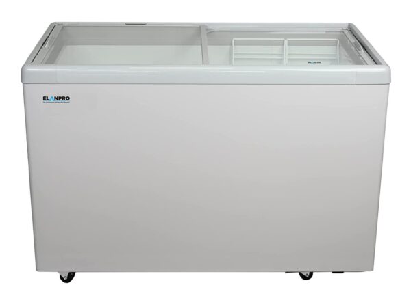 Elanpro EKG 335 Flat Glass Top 2 door Deep freezer in Goa