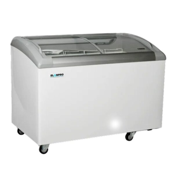 Elanpro EKG 415 DL Curve Glass Top 2 door Deep freezer in Goa